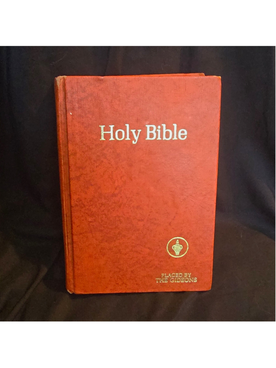 The Gideons Other - The Gideons Holy Bible Hardcover Christian Collectible Religious Book